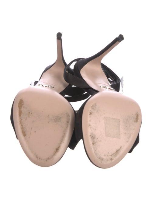 Prada Satin Slingback Sandals