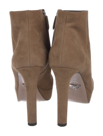 Prada Suede Sock Boots