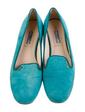 Prada Suede Loafers