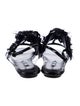 Prada Patent Leather Slingback Sandals