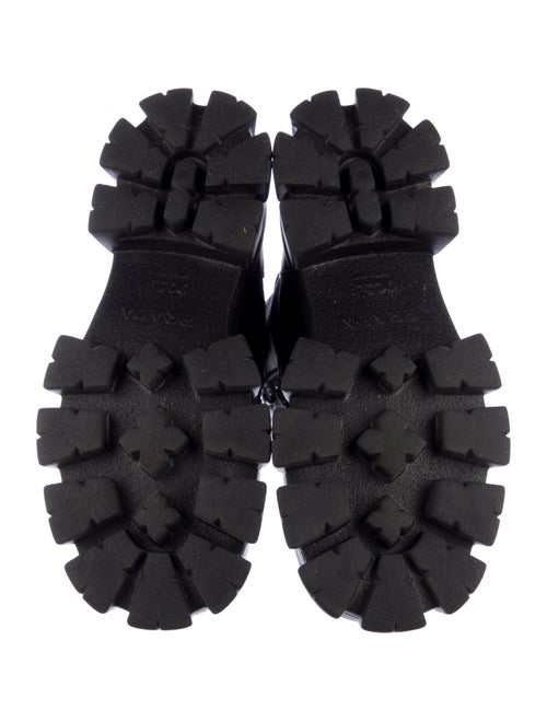 Prada Leather Lace-Up Boots
