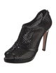 Prada Leather Lasercut Accents Pumps