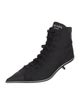 Prada Nylon Lace-Up Boots
