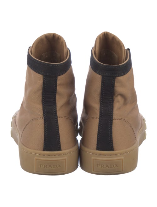 Prada Canvas Printed Sneakers