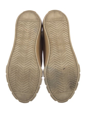 Prada Canvas Printed Sneakers