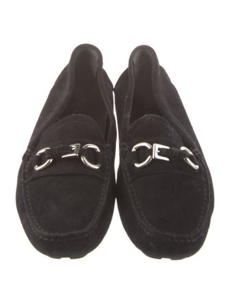 Prada Suede Moccasins