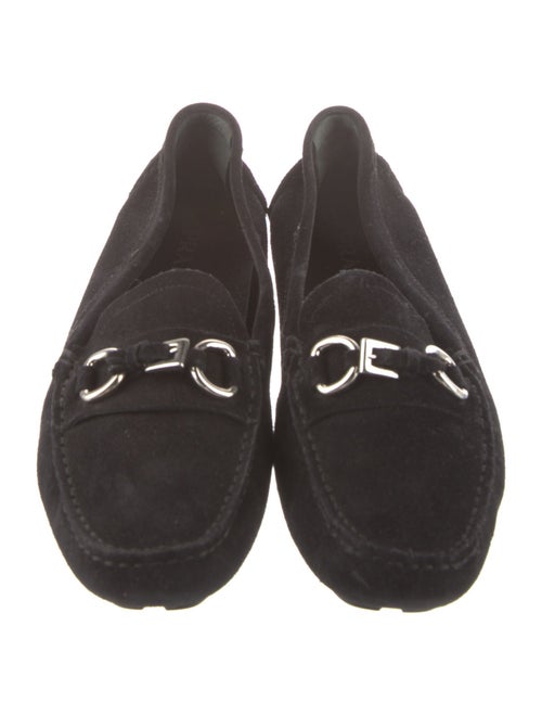 Prada Suede Moccasins