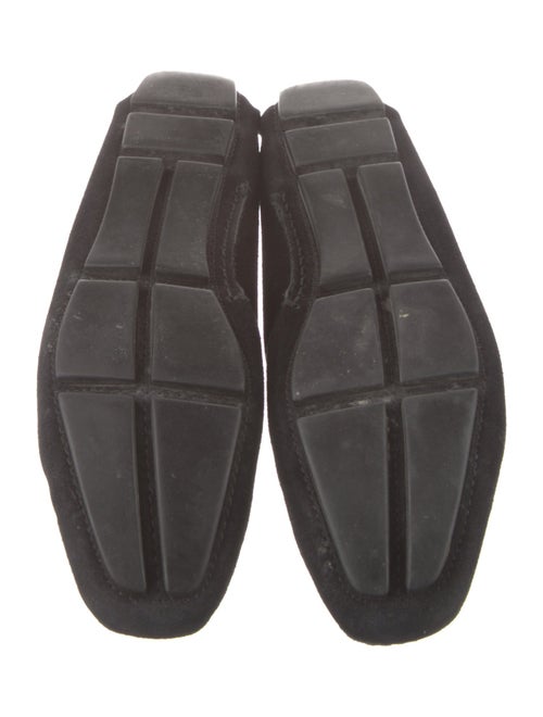 Prada Suede Moccasins