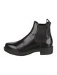 Prada Leather Chelsea Boots