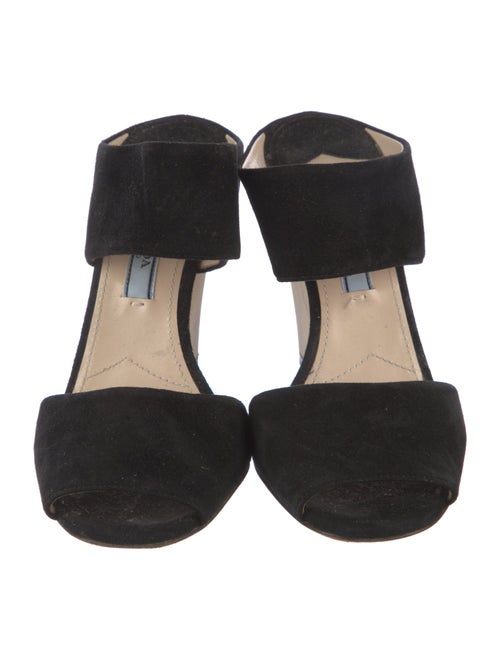 Prada Suede Mules