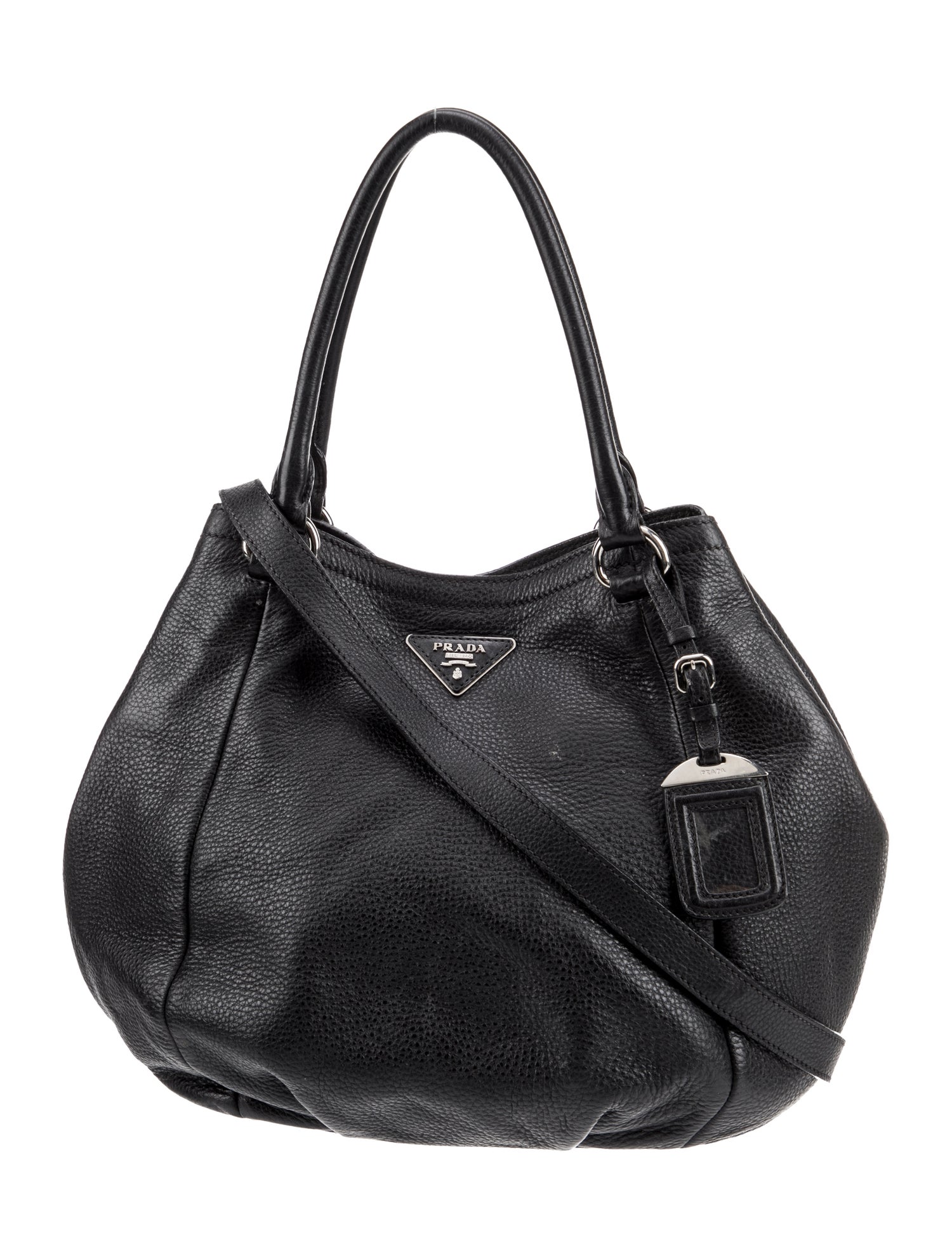 Prada Vitello Daino Leather Shoulder Bag