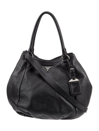 Prada Vitello Daino Leather Shoulder Bag