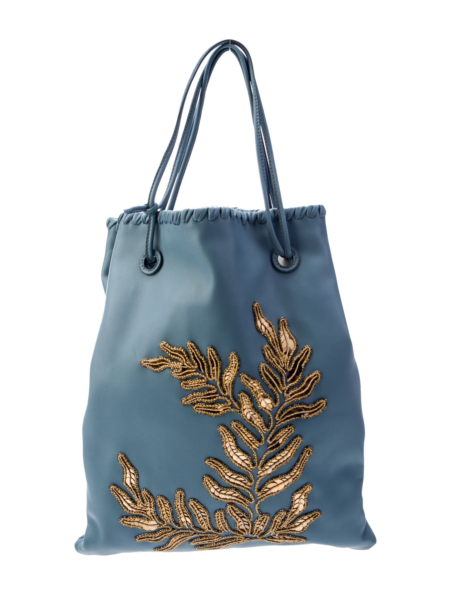 Miu Miu Archive 2006 Nappa Leather Shoulder Bag - Brown