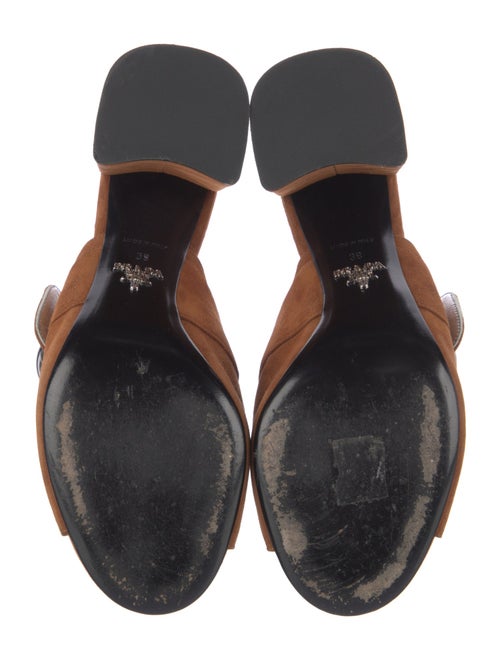 Prada Suede Slides