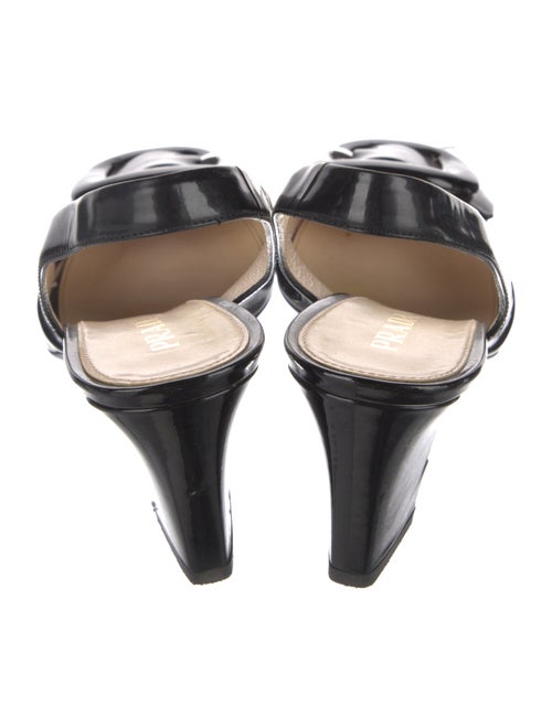 Prada Patent Leather Slingback Pumps