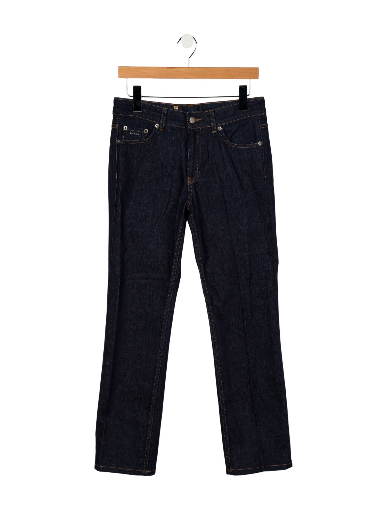 Prada Vintage Straight Leg Jeans