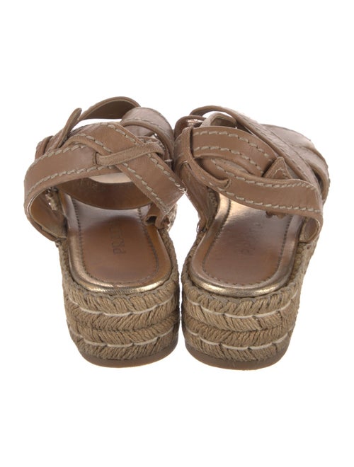 Prada Leather Espadrilles