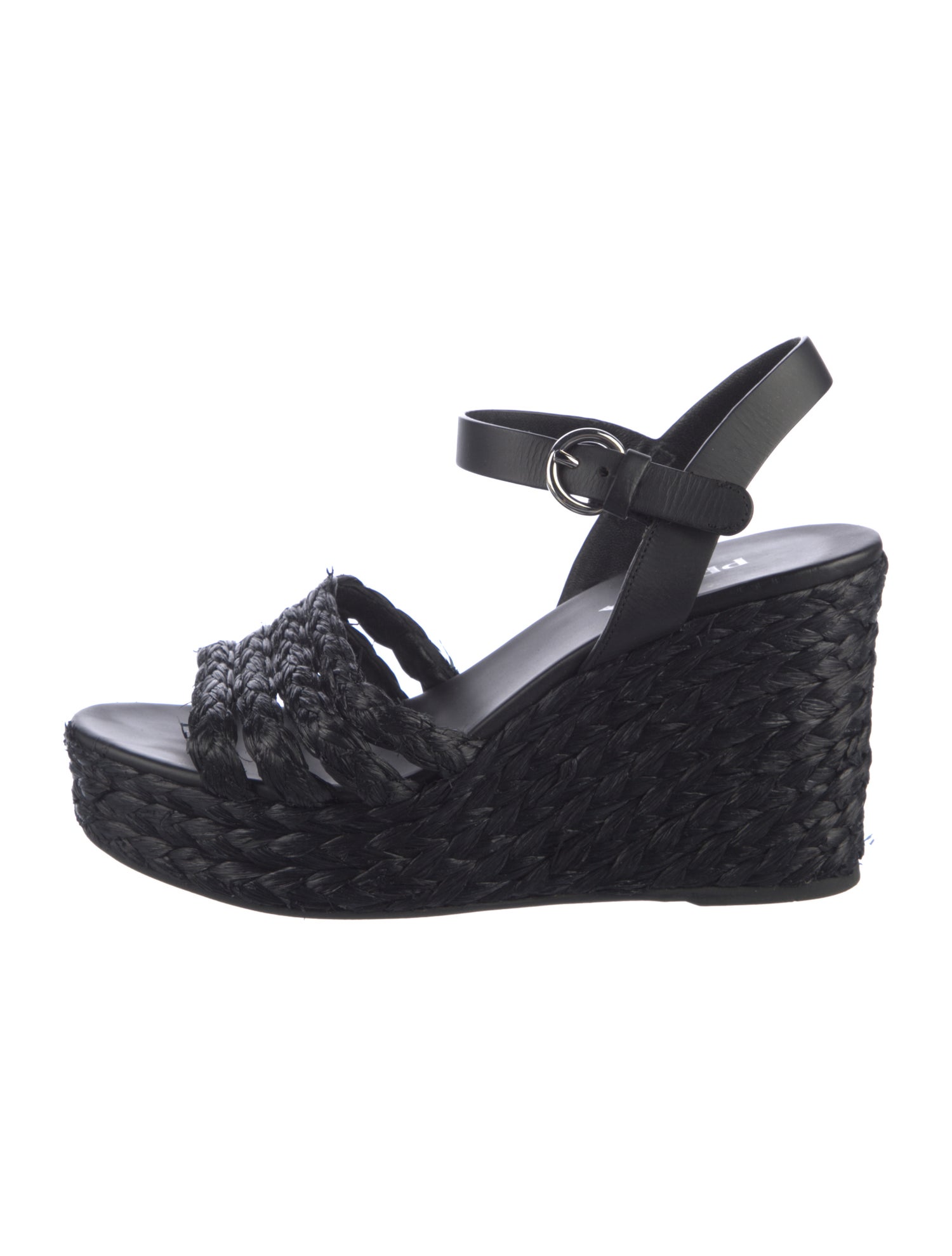 Prada Straw Espadrilles