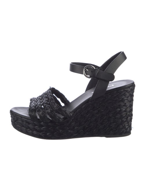 Prada Straw Espadrilles