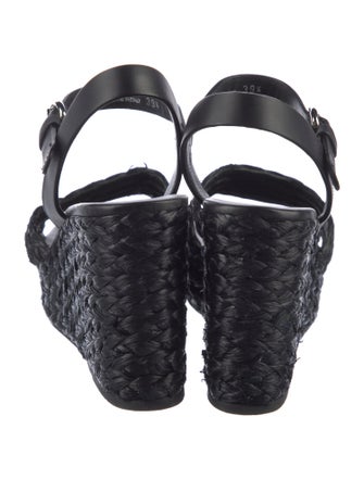 Prada Straw Espadrilles