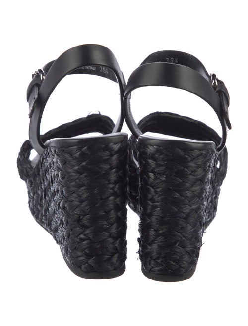 Prada Straw Espadrilles