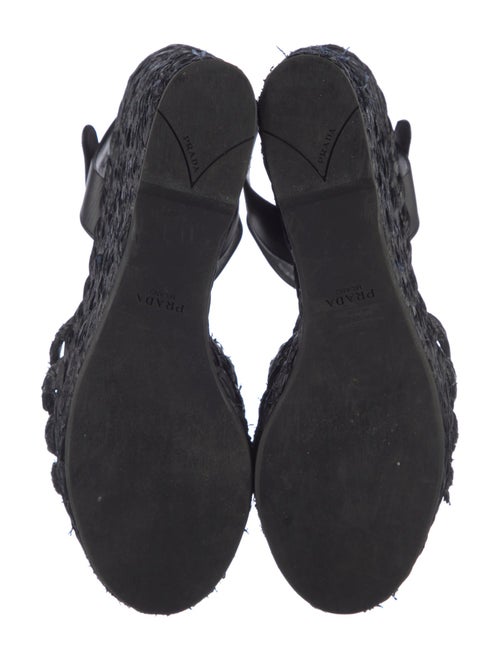 Prada Straw Espadrilles