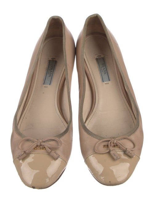 Prada Leather Ballet Flats