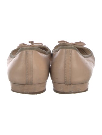 Prada Leather Ballet Flats