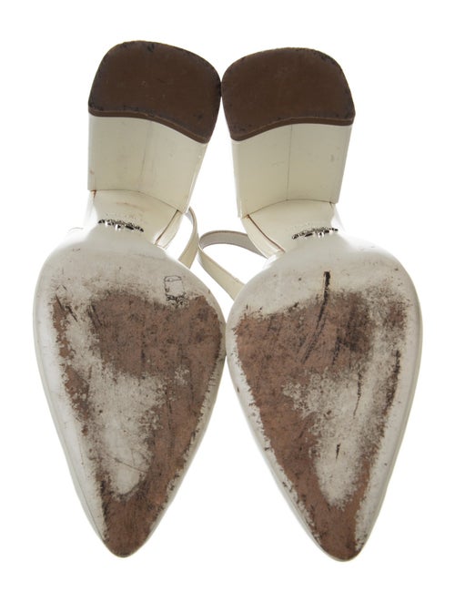 Prada Patent Leather Slingback Pumps