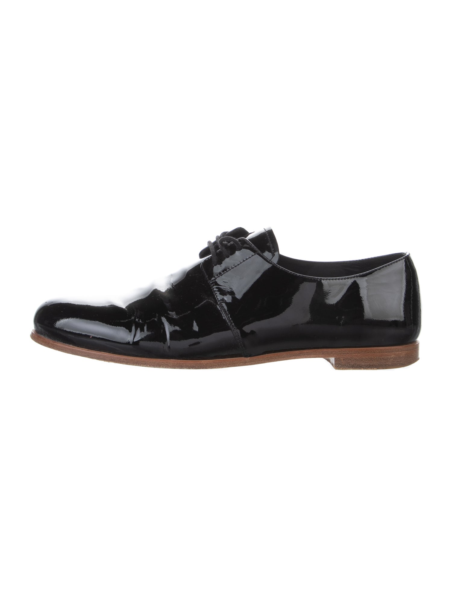 Prada Patent Leather Oxfords