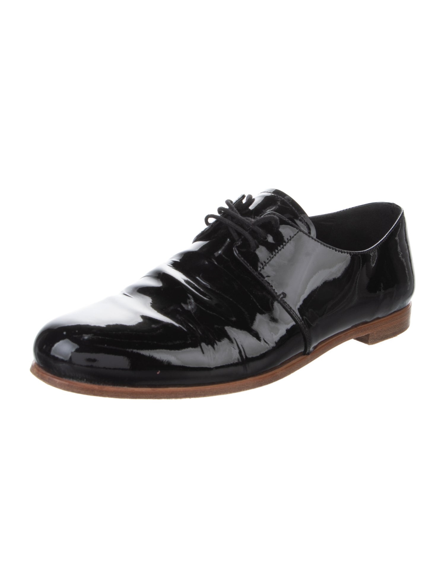 Prada Patent Leather Oxfords