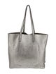 Prada Enameled Metal Triangle Tote