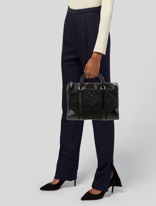 Prada Tessuto Nylon Top Handle Bag