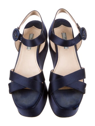 Prada Satin Sandals