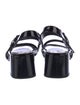 Prada Patent Leather Slingback Sandals