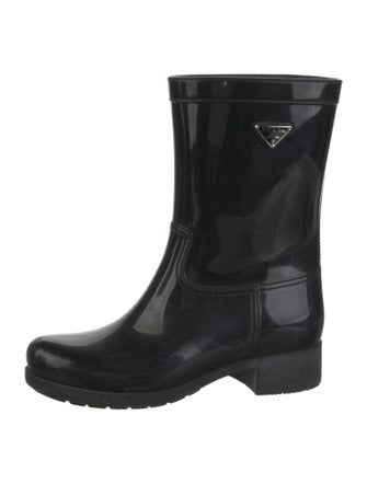 Prada Sport Rubber Rain Boots