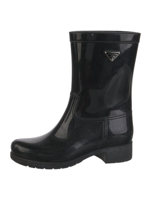 Prada Sport Rubber Rain Boots