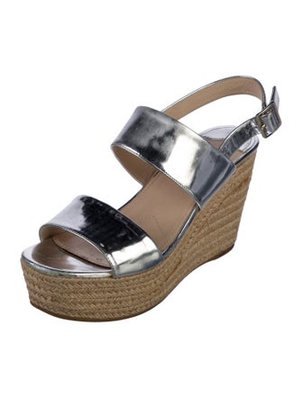 Prada Patent Leather Espadrilles