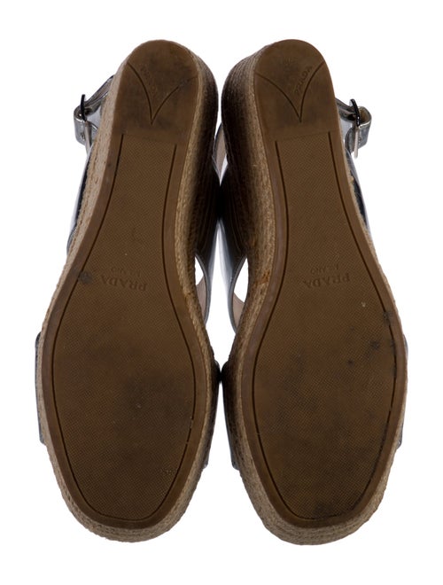 Prada Patent Leather Espadrilles