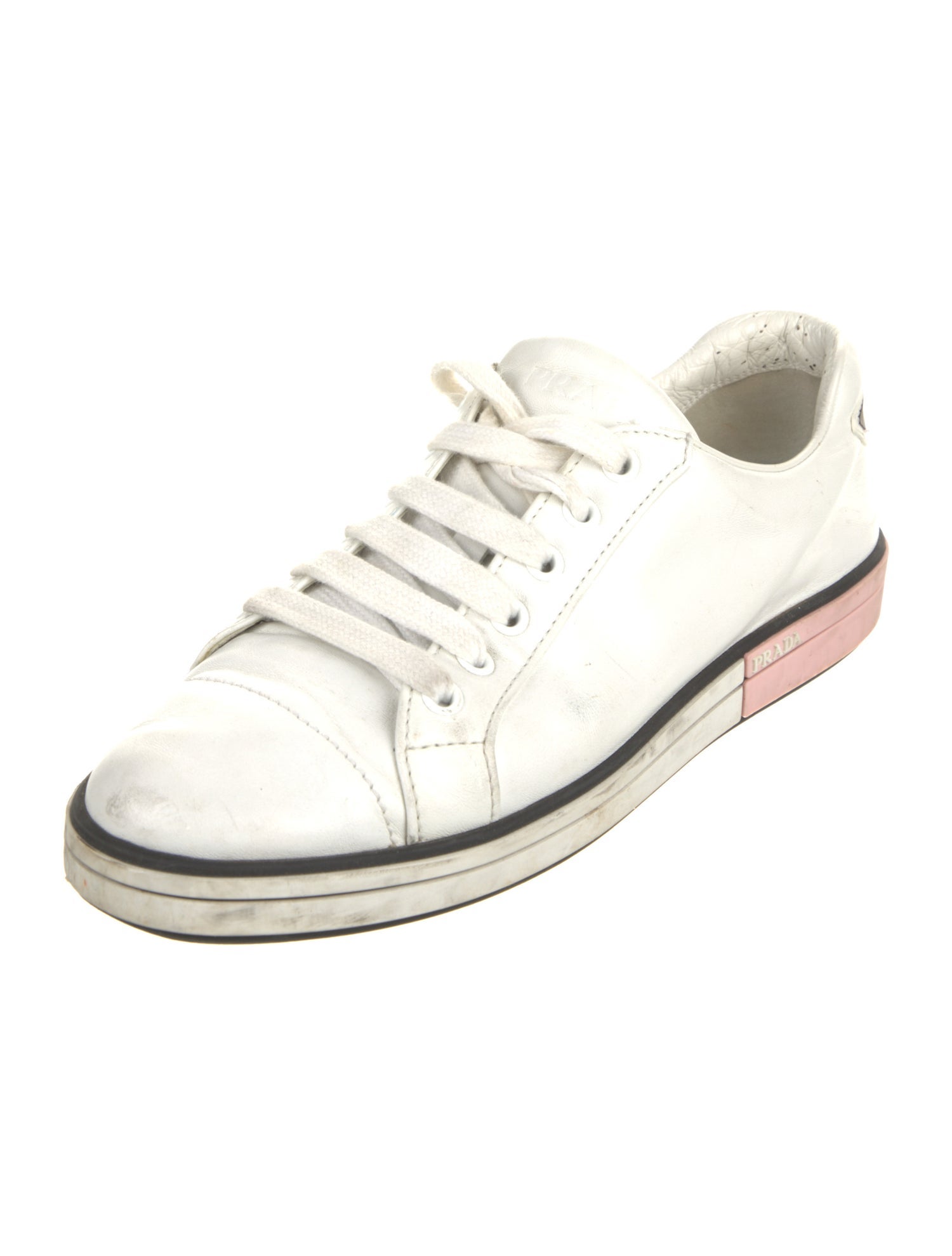 Prada Leather Sneakers