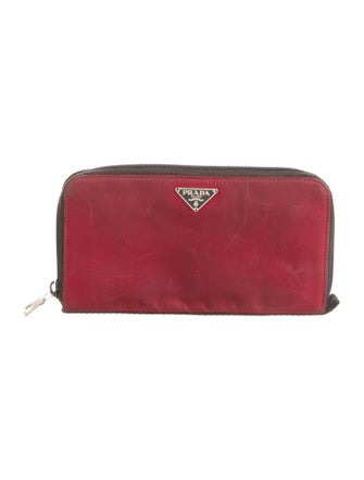 Prada Tessuto Continental Wallet