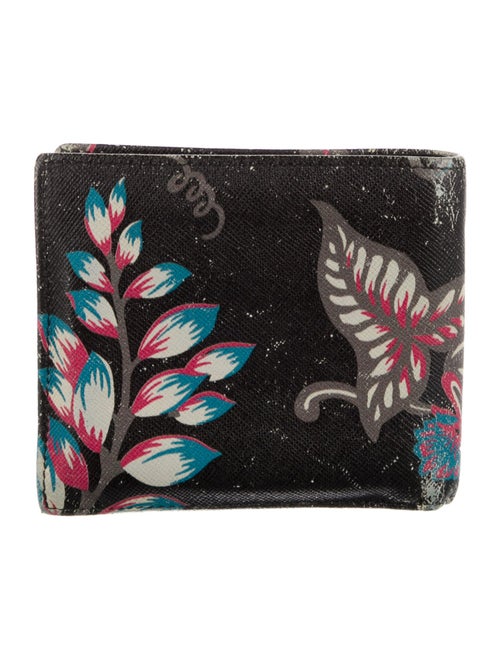 Prada Saffiano Lux Leather Compact Wallet