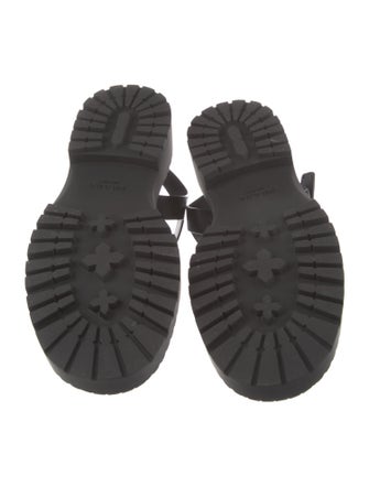 Prada Rubber Gladiator Sandals