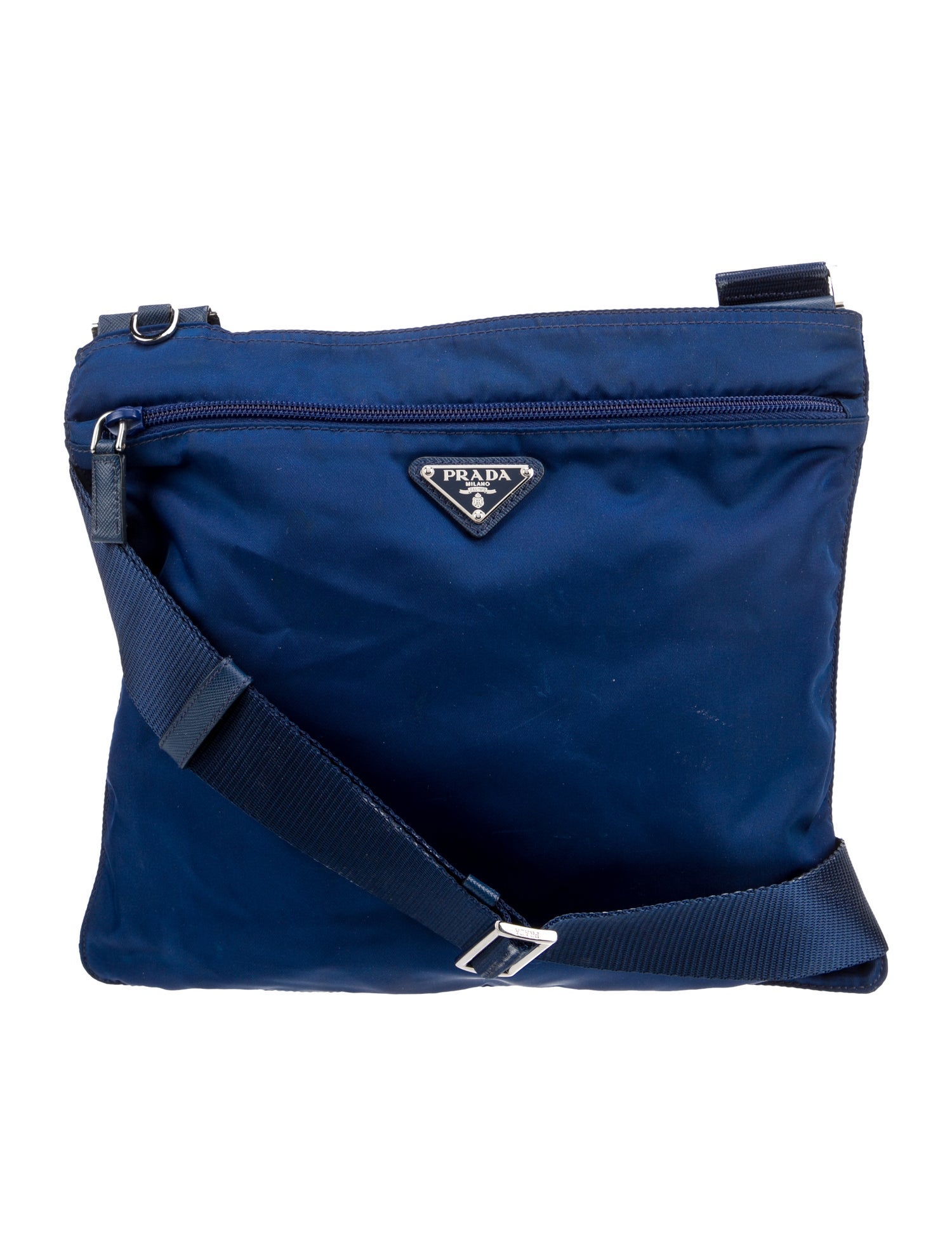 Prada Saffiano Leather Messenger Bag