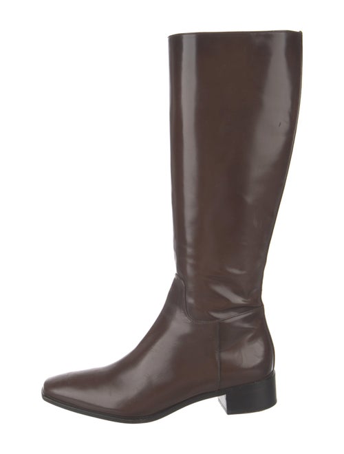 Prada Patent Leather Riding Boots