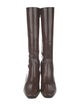 Prada Patent Leather Riding Boots