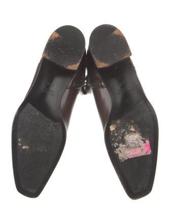 Prada Patent Leather Riding Boots