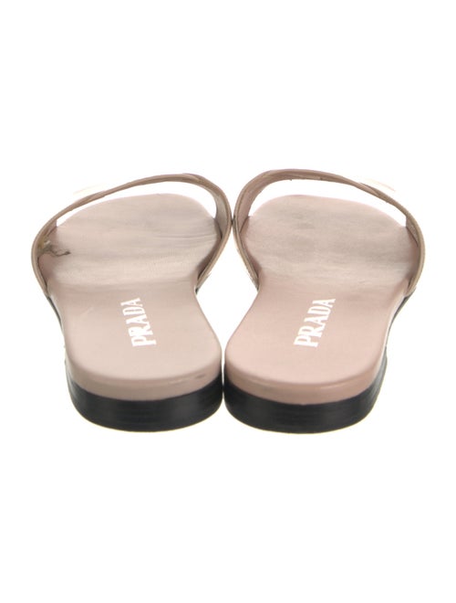 Prada Leather Slides