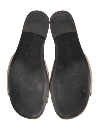 Prada Leather Slides