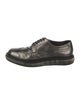 Prada Leather Eyelet Trim Brogues